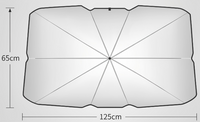 Parasol Plegable para Parabrisas — Protección Solar UV